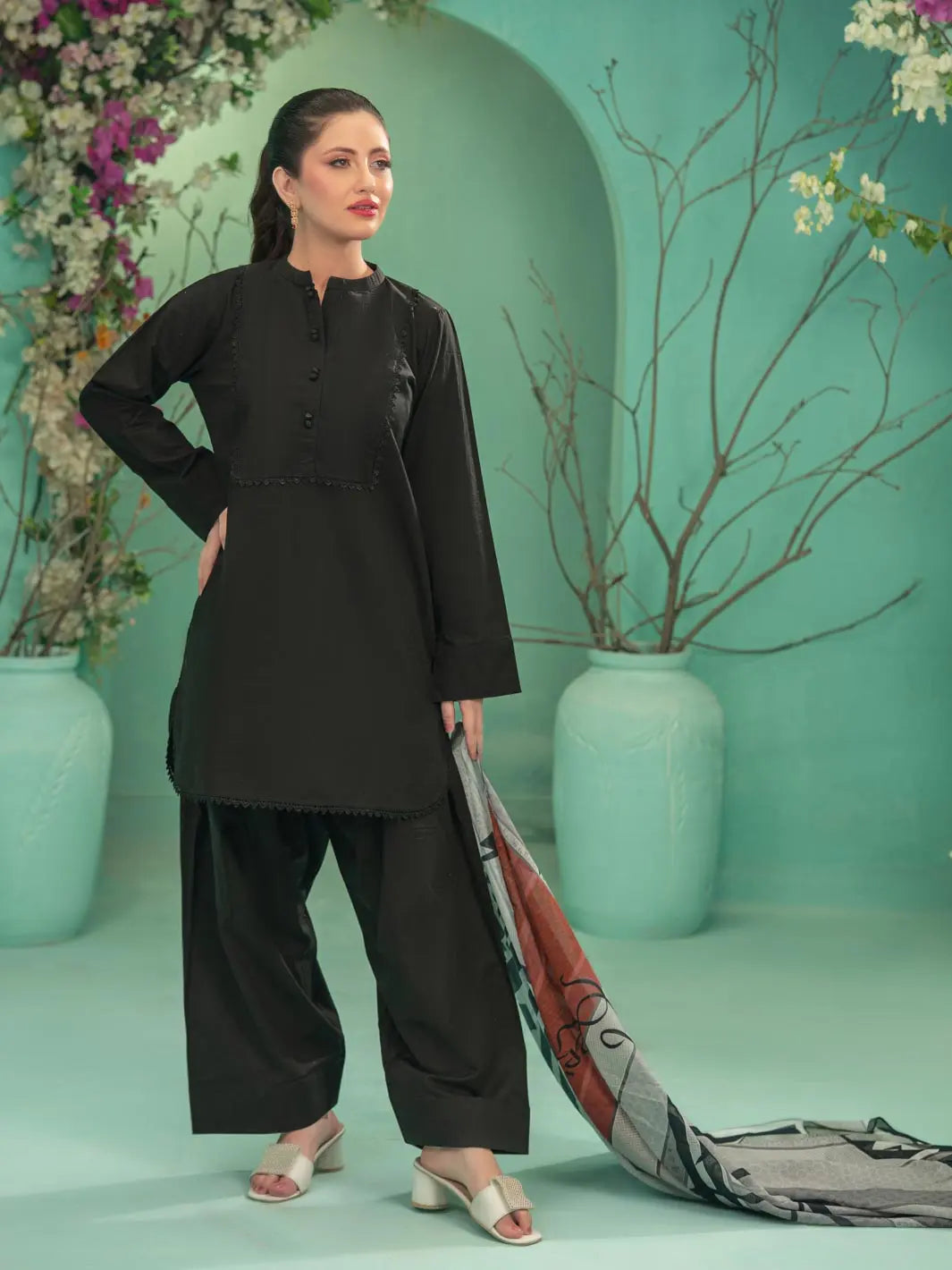 Farshi | Co-Ord Set | Black TNG by MD