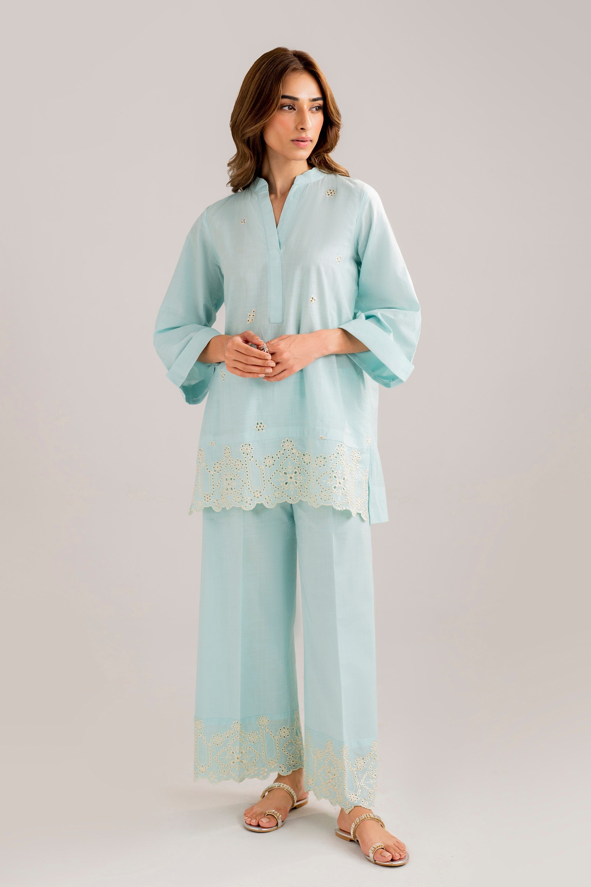 Opal - 2Pc Embroidered