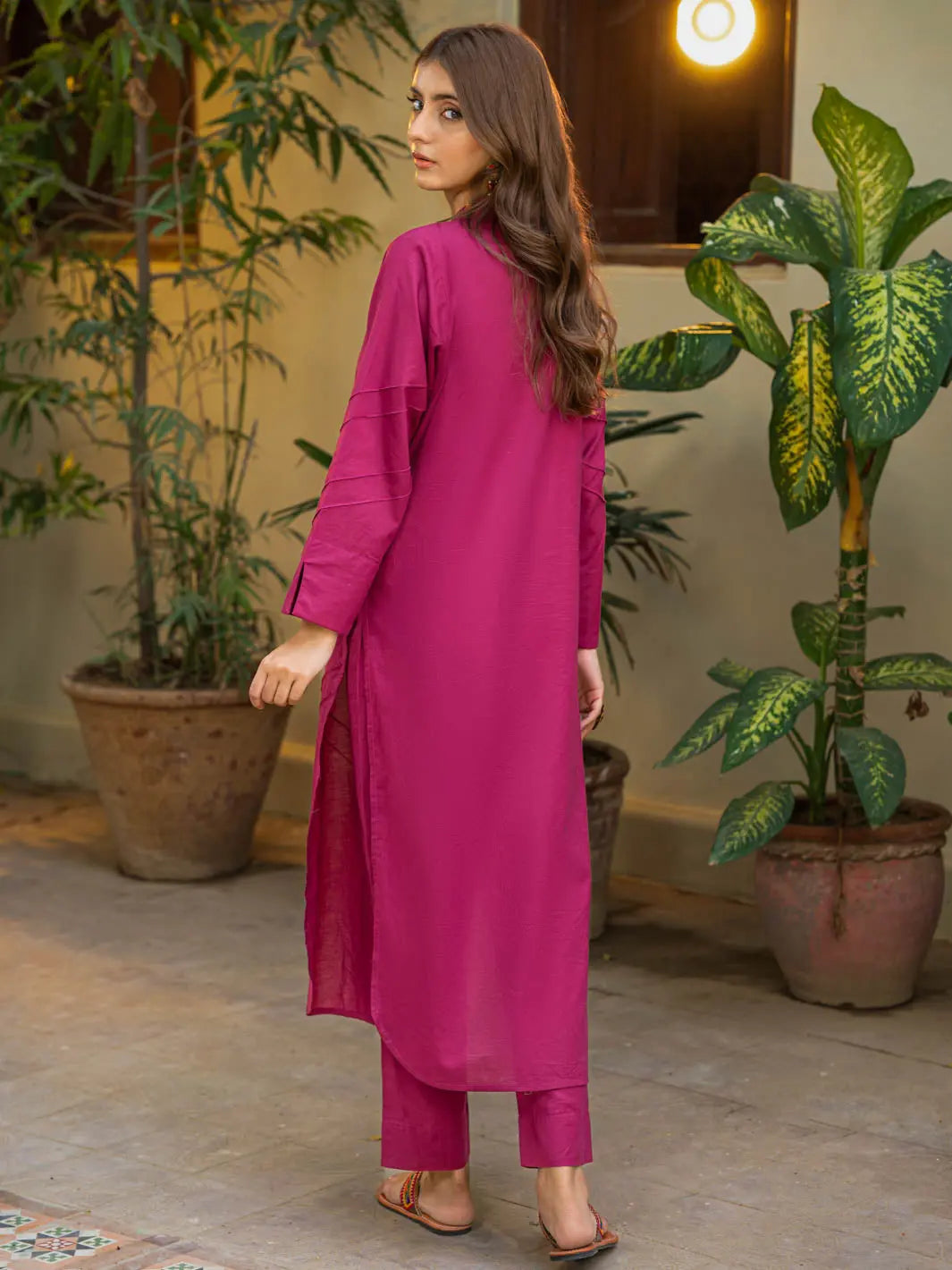 Rangat | Co-Ord | Hot Pink Tngmdstore