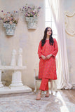 Peach Rose - 2Pc Embroidered Khaddar