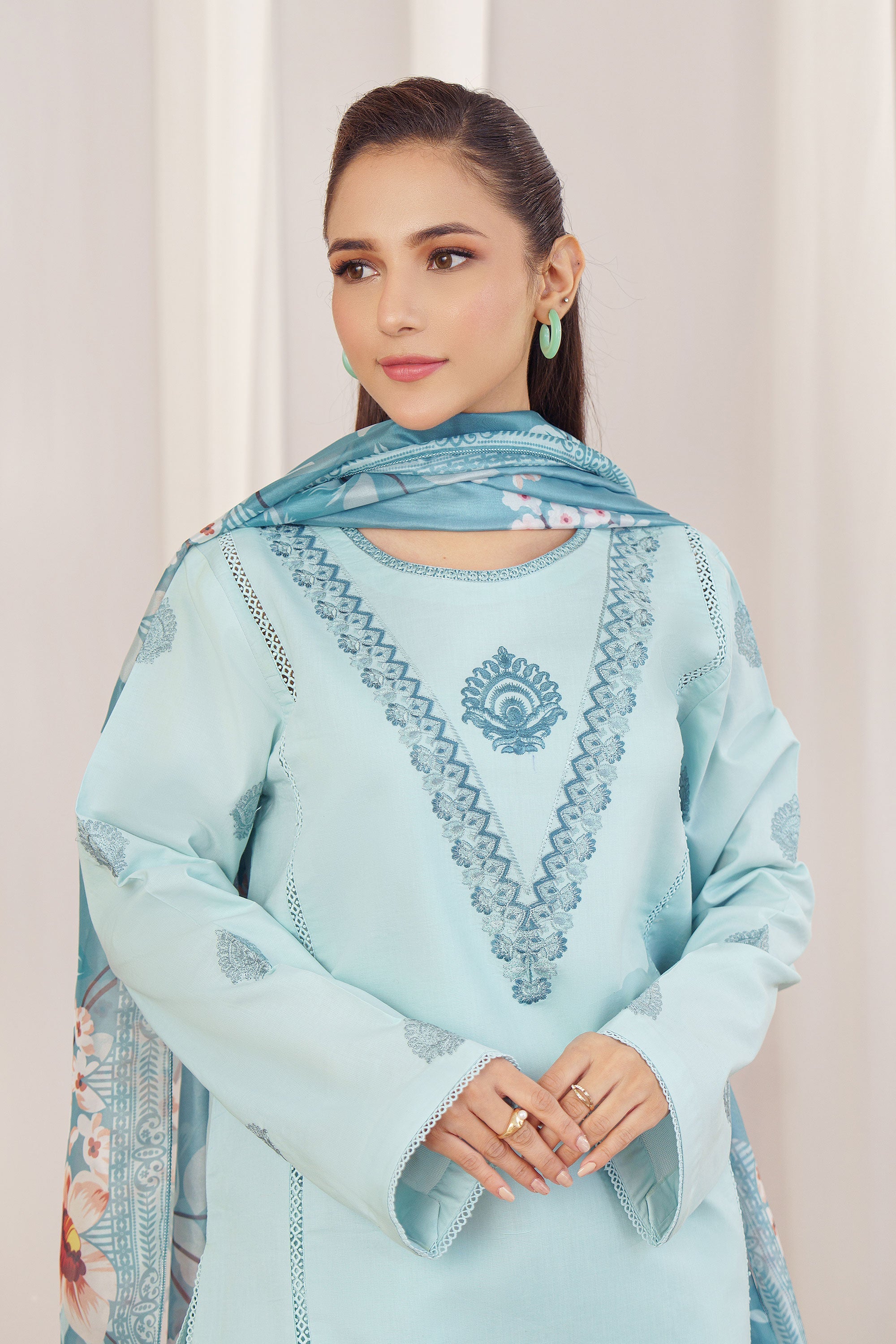 Ceylan-3Pc Embroidered