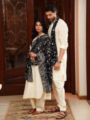 Ishq ke Tukre Stole (Black) TNG by MD