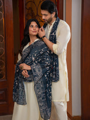Ishq ke Tukre Stole (Black)