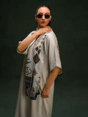 Dayar e Ishq Stole | Black