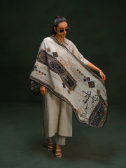 Dayar e Ishq Stole | Black
