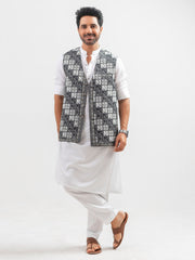 Huzoor Waistcoat (Crystal Green)