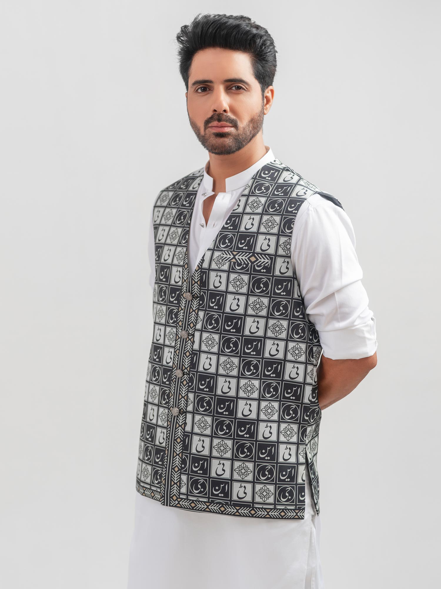 Huzoor Waistcoat (Crystal Green)