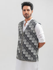 Huzoor Waistcoat (Crystal Green)