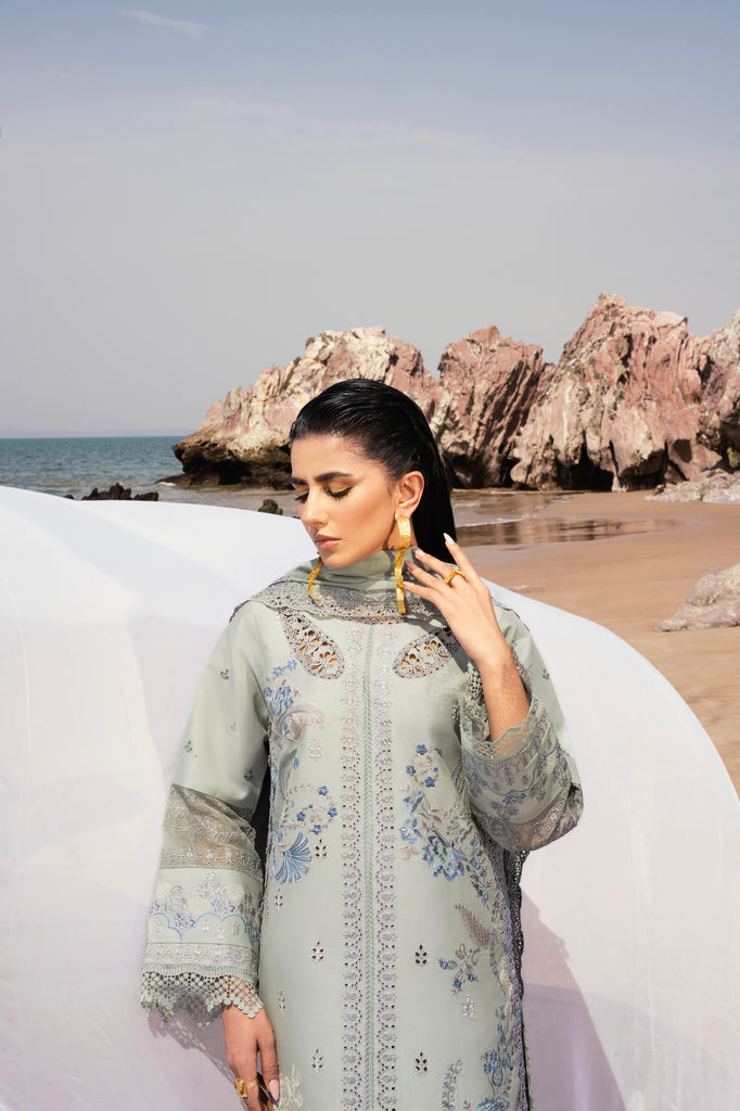 FEE 6A - Eid Embroidered 3P Lawn