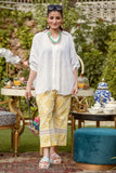 SOLID CONTRAST LAWN CHIKANKARI BLM-03