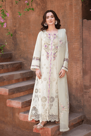 OPALINE - ML02 - Embroidered Lawn 3 piece