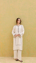 2PC Embroidered Dress-1066
