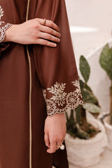 2PC Embroidered Dress-1049