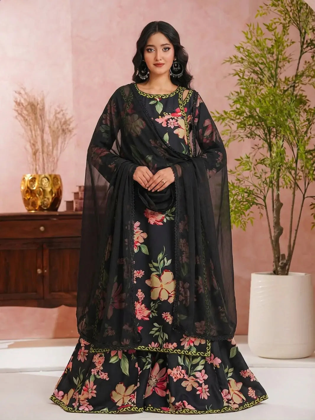 Sargoshi Dupatta | Black TNG by MD