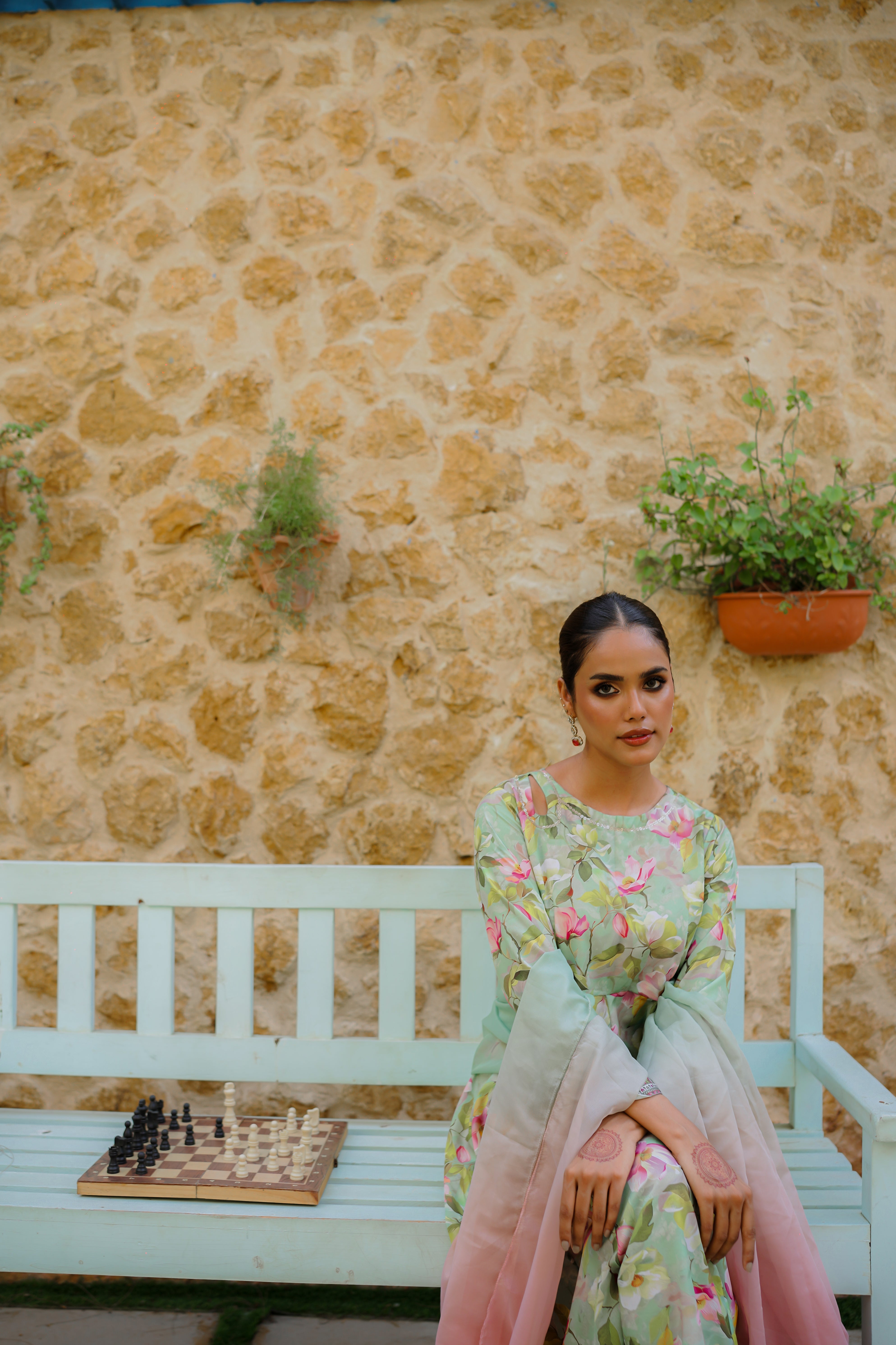 Jade Floral frock