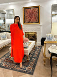 Orange Blend Drape (two pc)