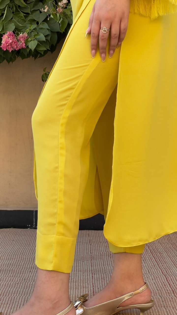 Yellow Ari Embroidered set (pay-now)