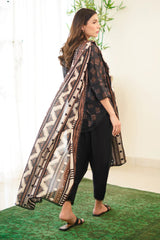 SM01 - Sahar Unstitched 3 Piece Lawn