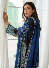 SM02 - Sahar Unstitched 3 Piece Lawn