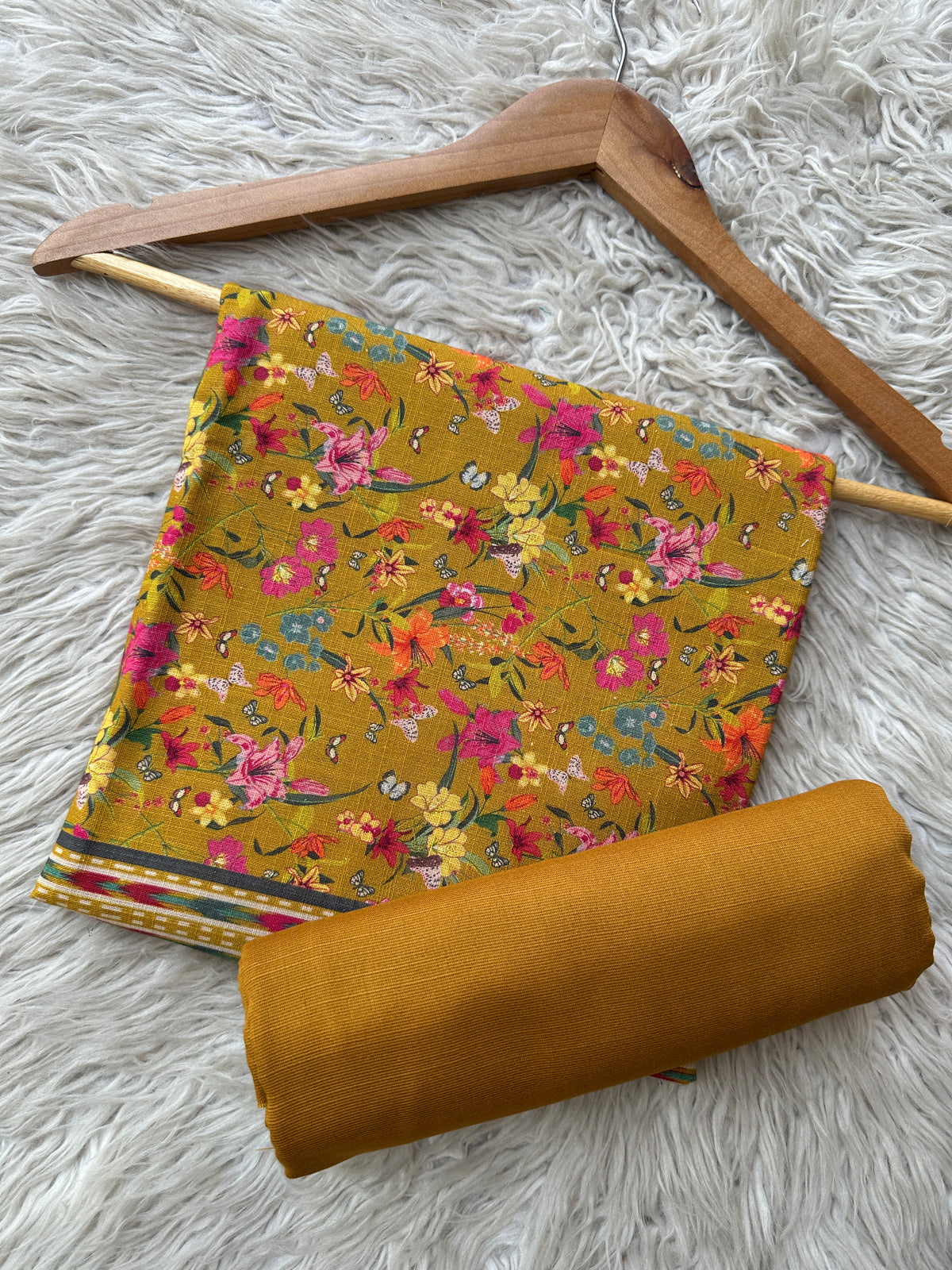 SA35 - Safina Unstitched Khaddar 2P