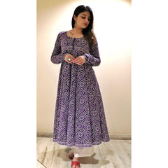 Purple  Maxi Set