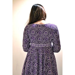 Purple  Maxi Set