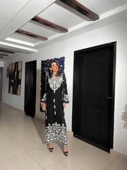 EMBROIDERED ARI two pc