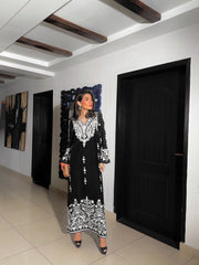 EMBROIDERED ARI two pc