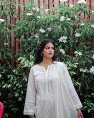 White Three Piece Suit