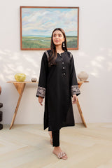 2PC Embroidered Dress - BB06