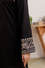 2PC Embroidered Dress - BB06