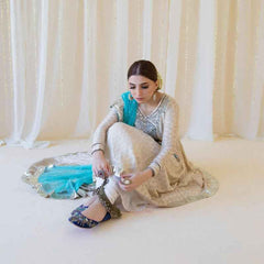 Feroza Khussa (Blue) - Jooti Shooti