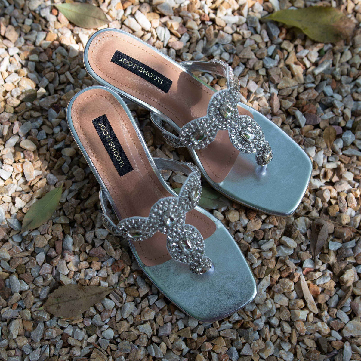 Selena Silver Heels - Jooti Shooti