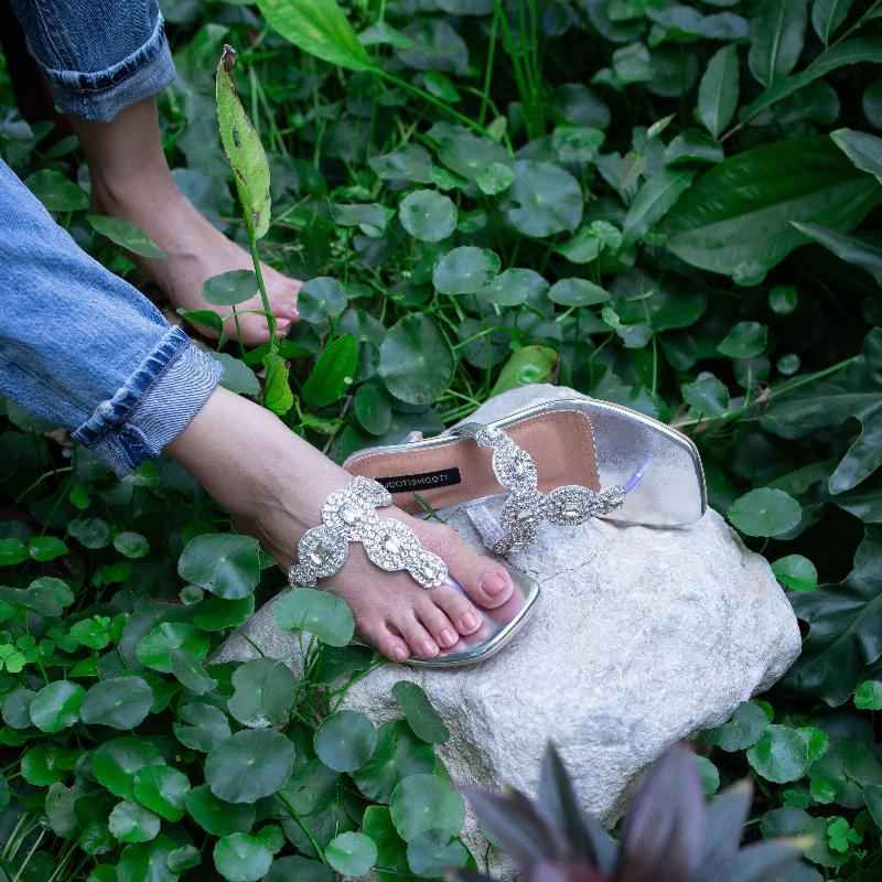 Selena Silver Heels - Jooti Shooti