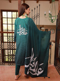 Iqbal Set V1 Stitched 2 Piece (Emerald Green)