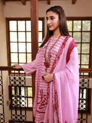 Ain se Iqbal Stitched 2 Piece (Pink)