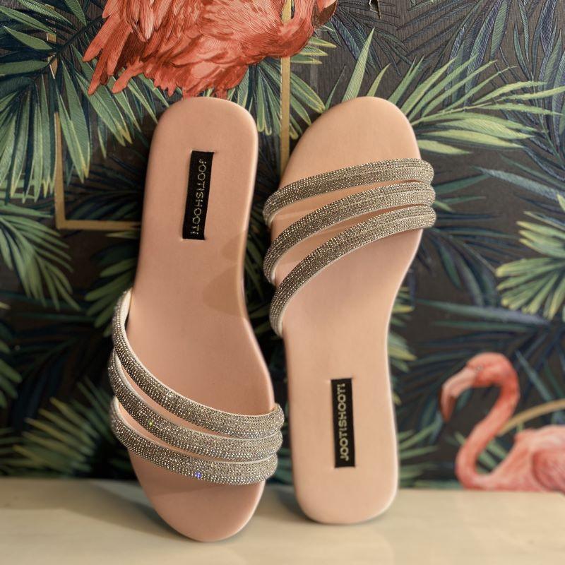 Baby Pink Lovestruck Slides