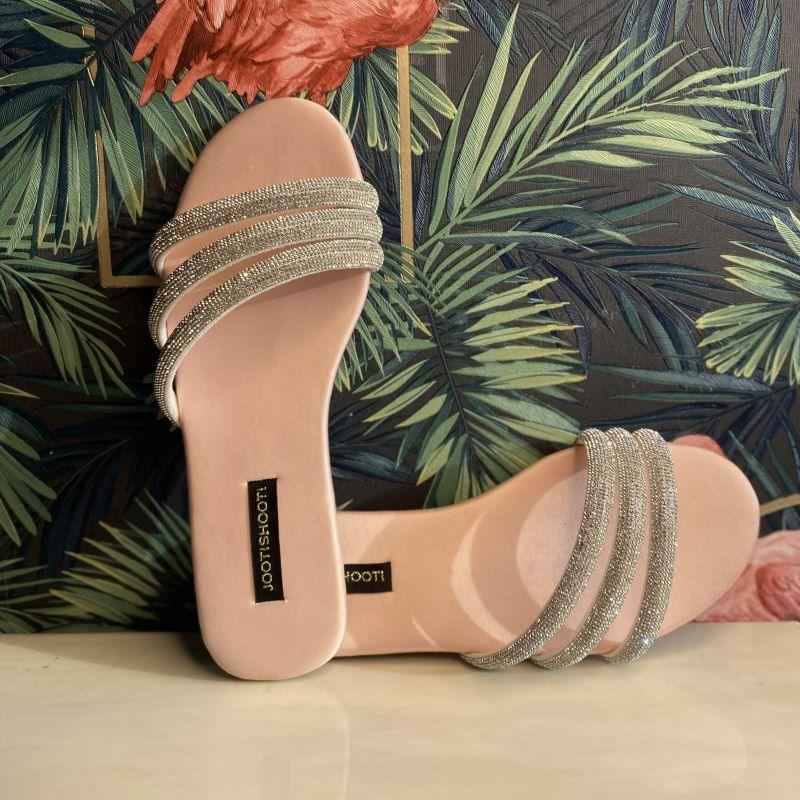 Baby Pink Lovestruck Slides - Jooti Shooti