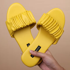 Scrunch It Up Yellow