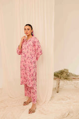 Printed 2PC Dress- PR11