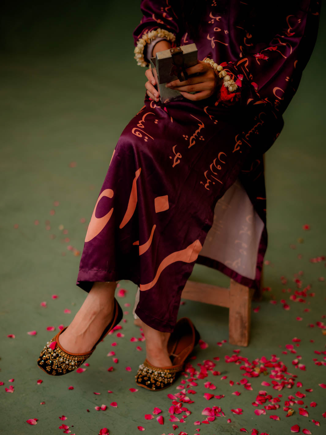 Ghalib ki  khuahish Shirt (Silk)