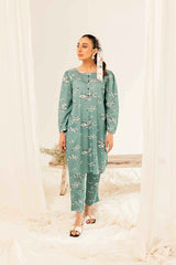 Printed 2PC Dress- PR10