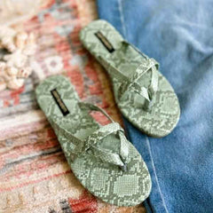 Mint Green Ash Slides - Jooti Shooti