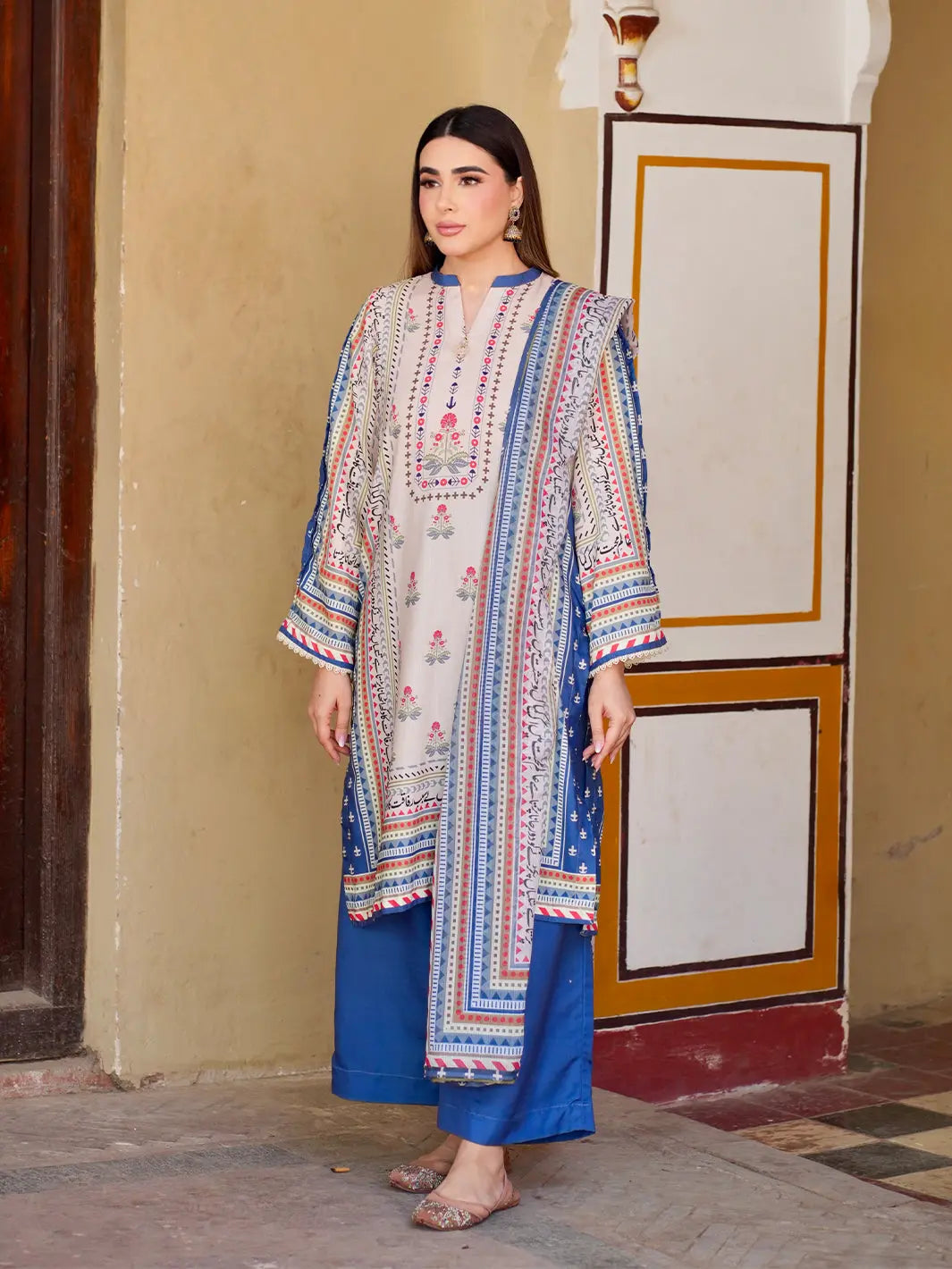 Asbaab | 3 Piece | Printed Tngmdstore