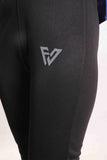 Fitness Welt - Black Solid Tights