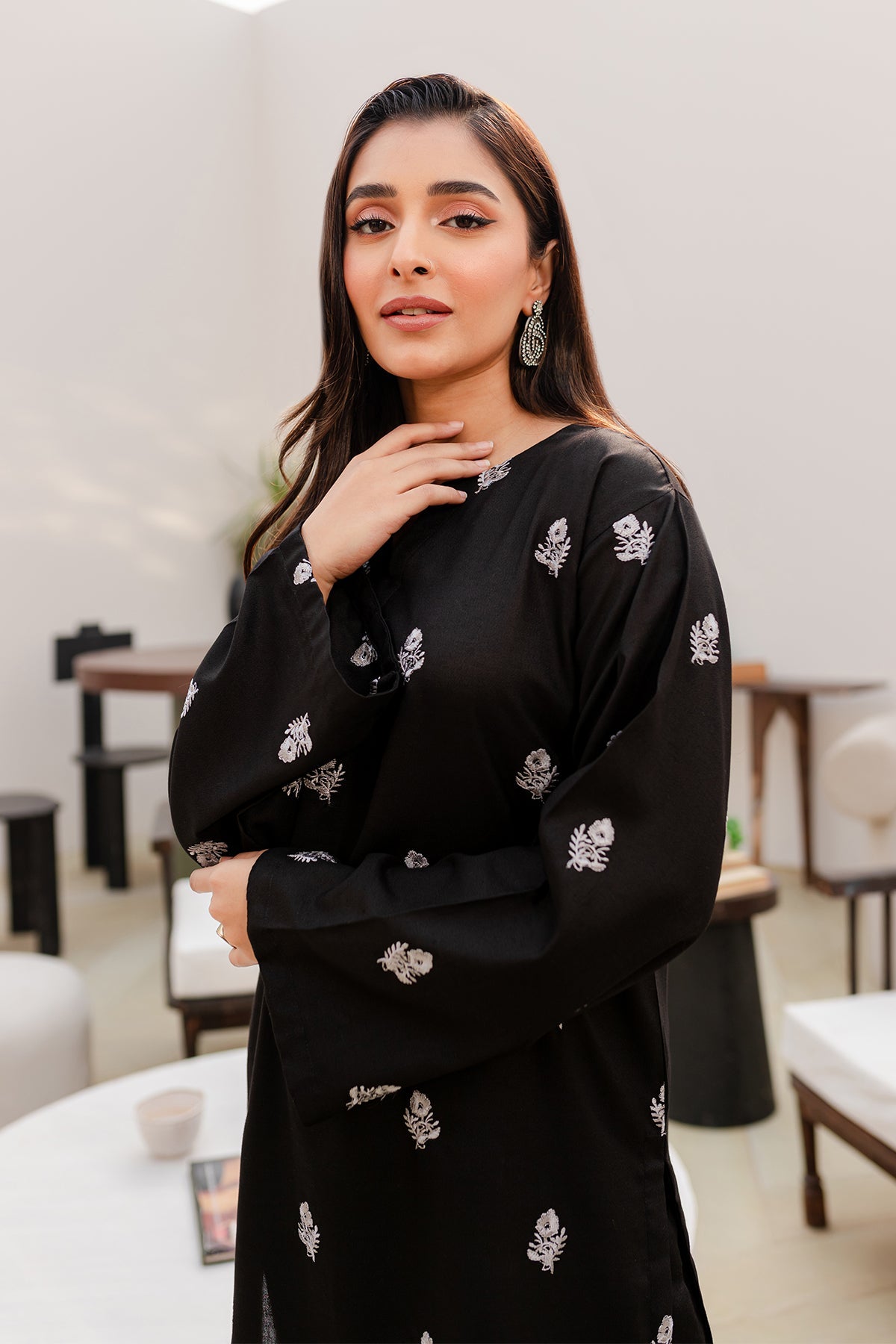 Embroidered 2PC Dress - GB25