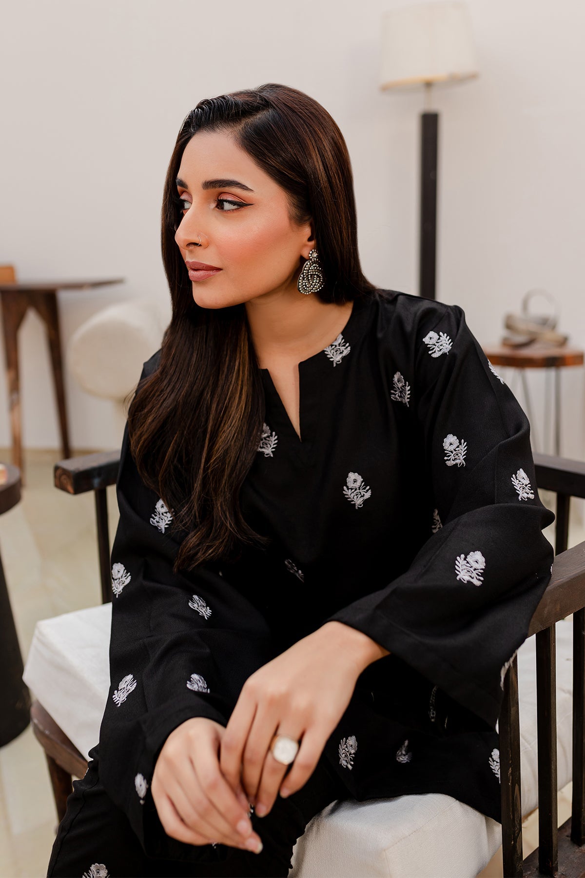 Embroidered 2PC Dress - GB25