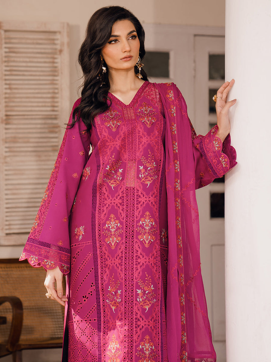 Kiraz - Embroidered Luxury Lawn 3P