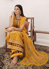 D-08 Flora - Viscose Embroidered 3P