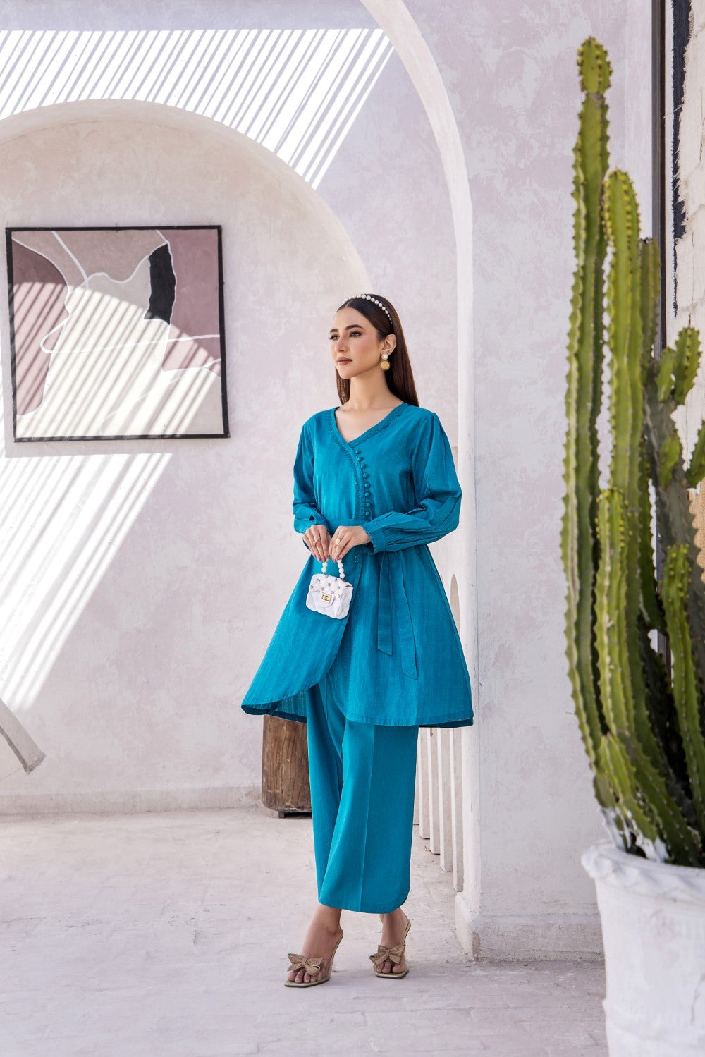 Larkspur Lawn 2PC Co-Ord Set